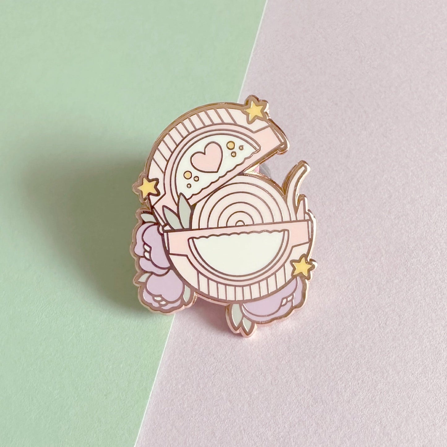 Gumroll Enamel Pin