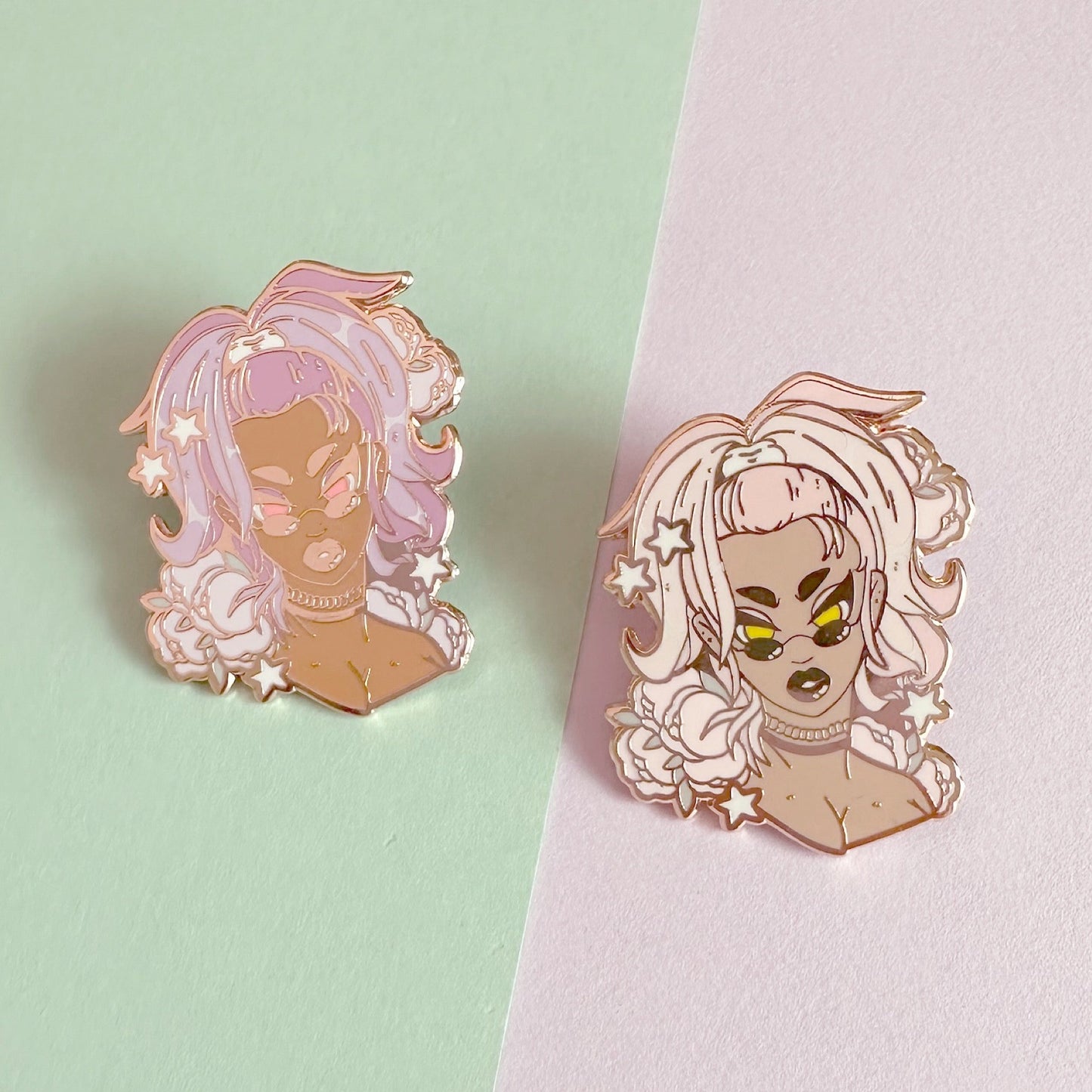 90's Babe Enamel Pin