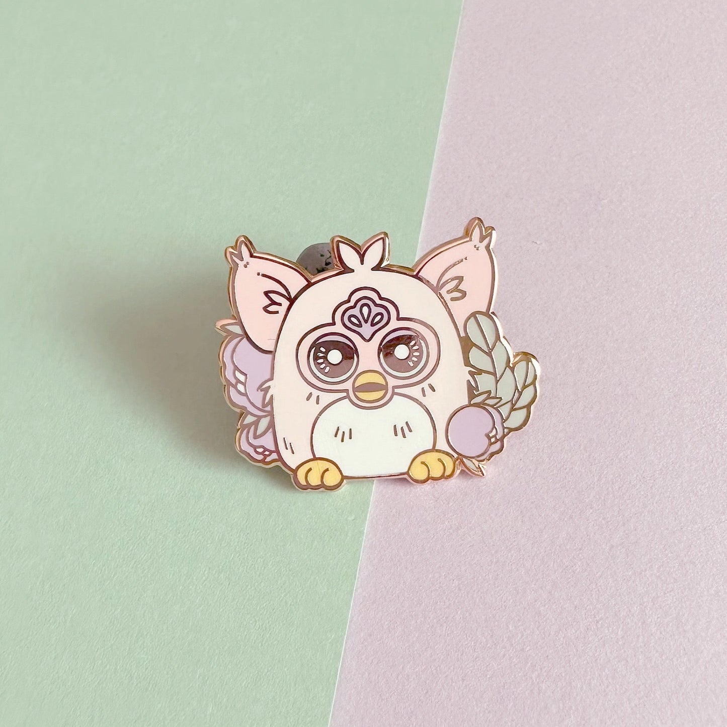 Furby Enamel Pin