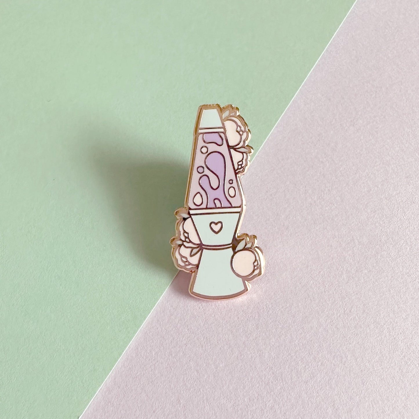 Lava Lamp Enamel Pin