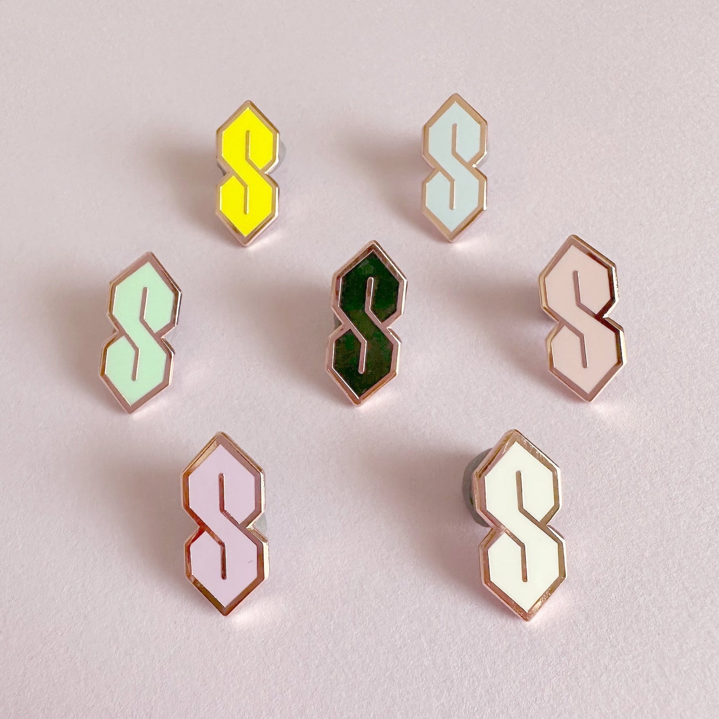 Cool "S" Mini Enamel Pin