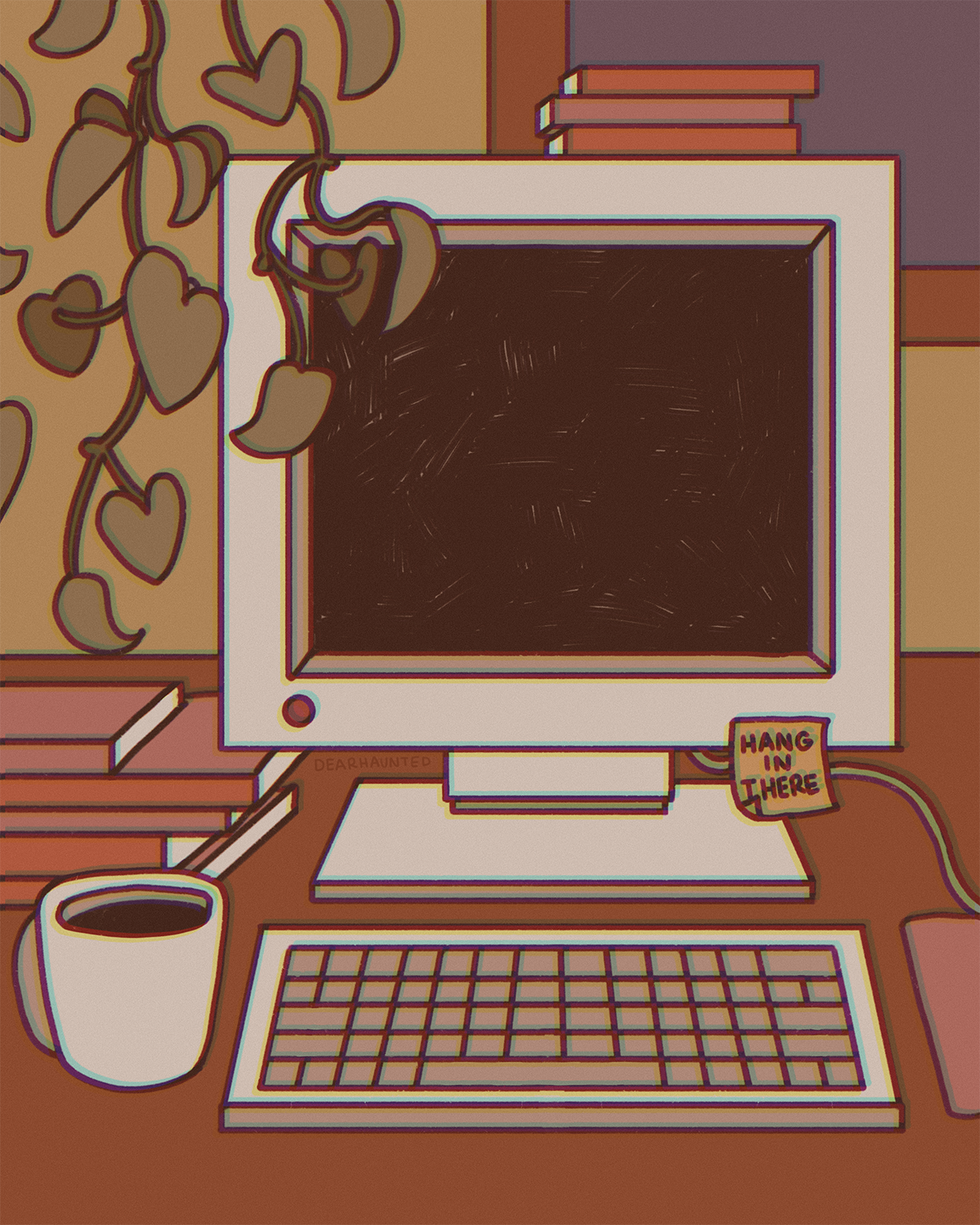 Dial-Up Art Print